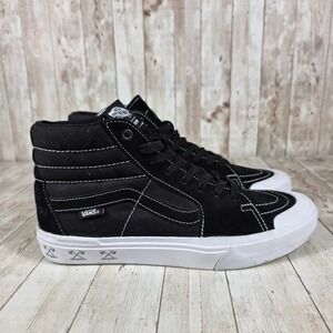 Vans Sk8-Hi Demolition Pro Skateboarding‎ Shoes Sneakers Black White Mens